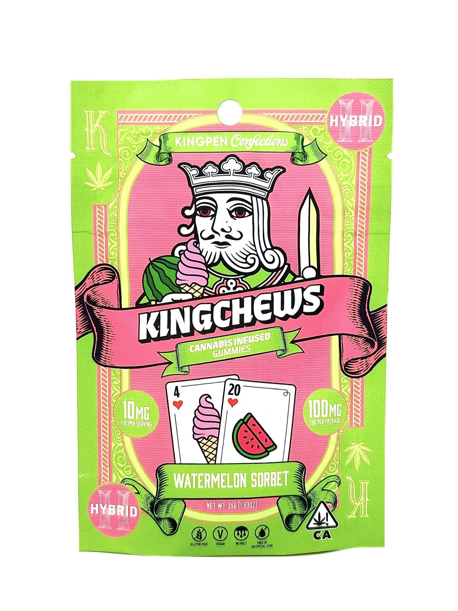 king: Chews - Watermelon Sorbet
