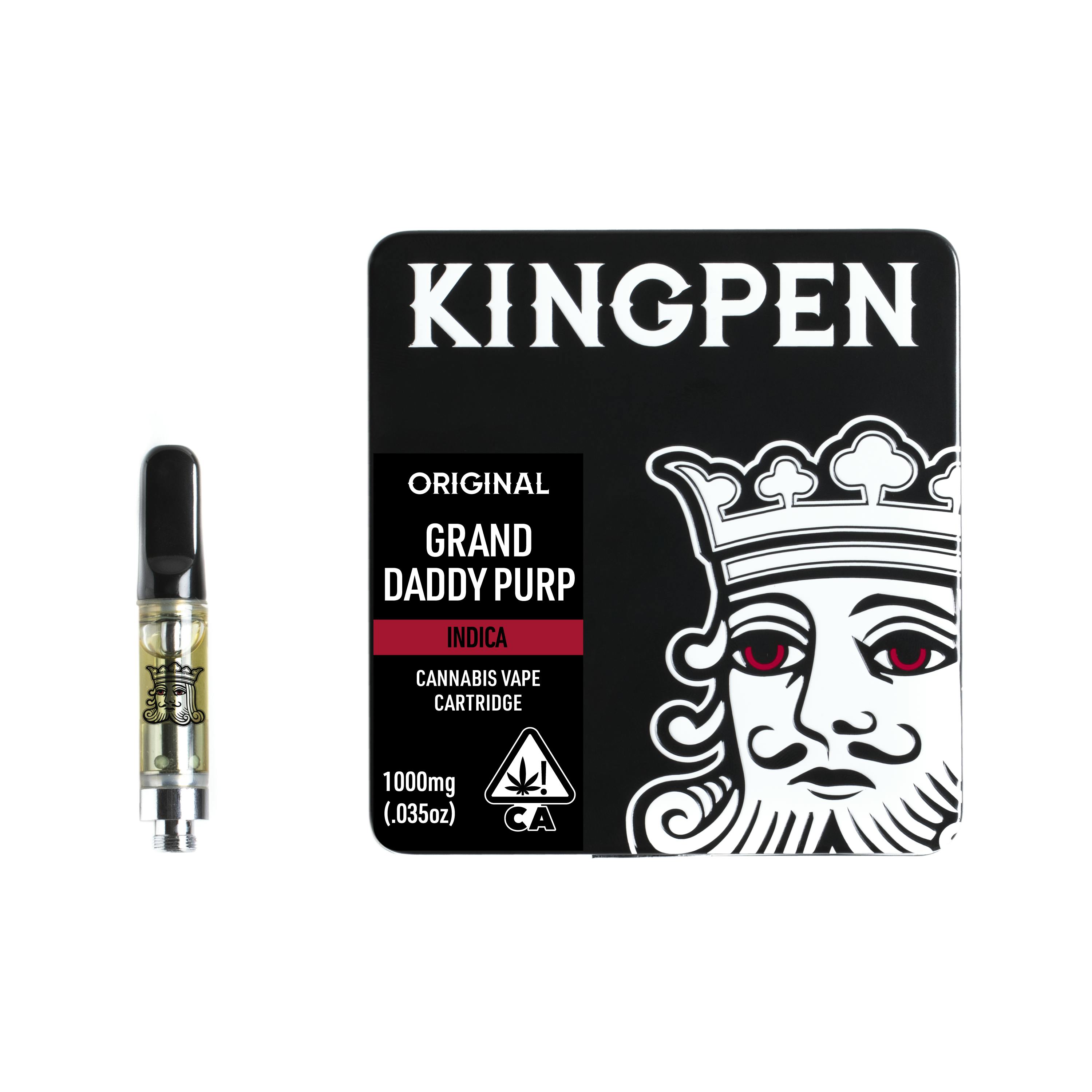 KingPen - Granddaddy Purple - Cart 1g