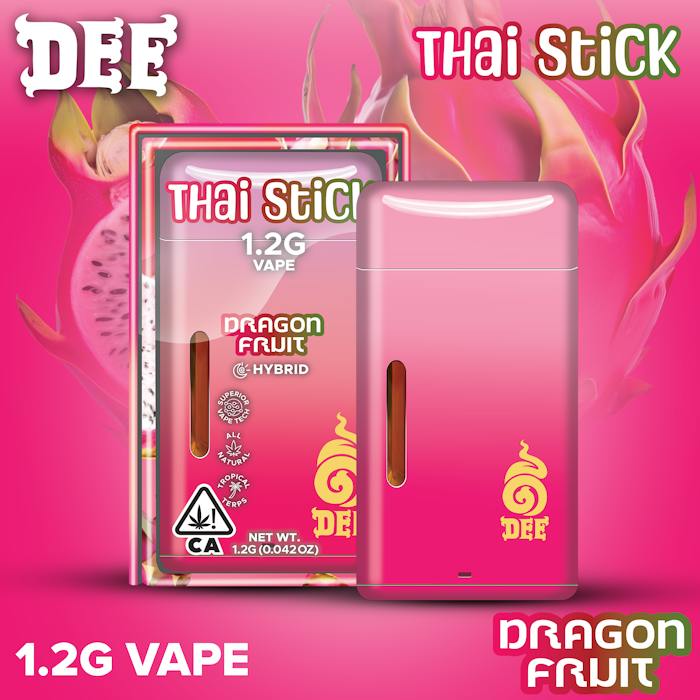 Dee - Thai Stick - Dragon Fruit - All In One - 1.2g