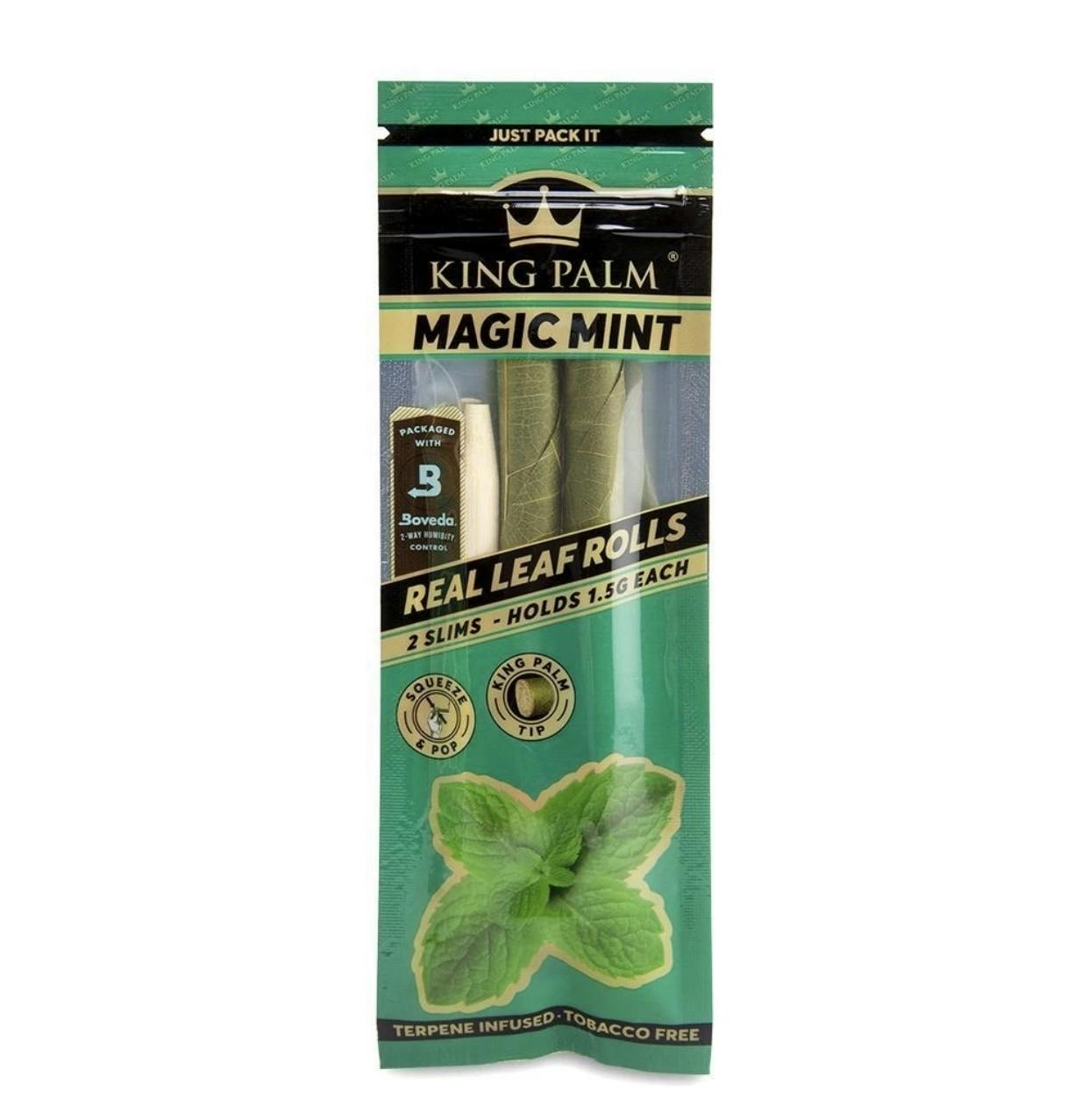 King Palm 2 Mini Rolls Magic Mint