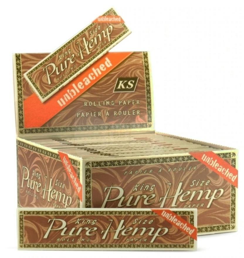 Pure Hemp Unbleached King Size Rolling Papers