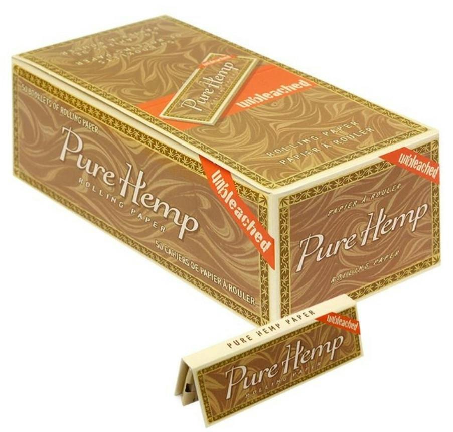 Pure Hemp Unbleached Single Wide Rolling Papers