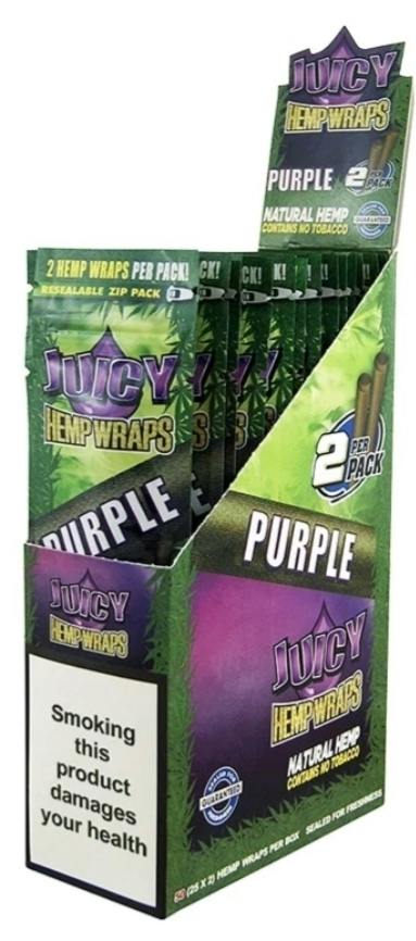 Juicy Hemp Wraps Purple