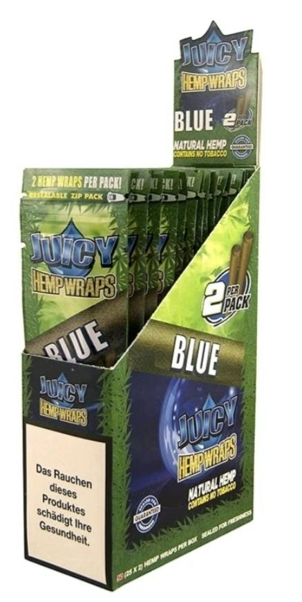 Juicy Hemp Wraps Blue