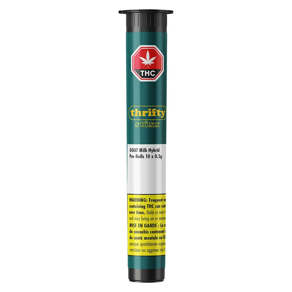 Thrifty Stixx - GOAT Milk Hybrid Pre-Roll - 10x0.5g