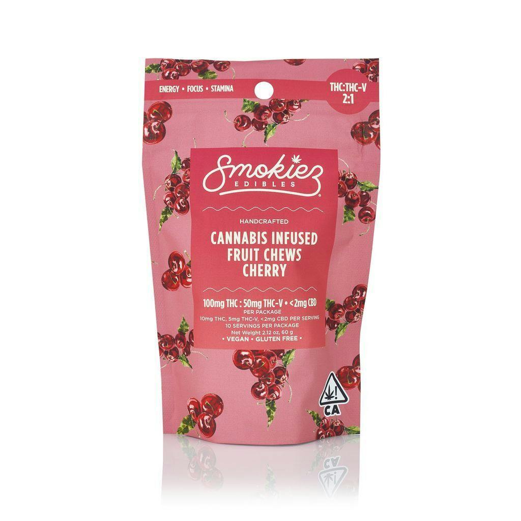 Smokiez Cherry 2:1 — Fruit Chews