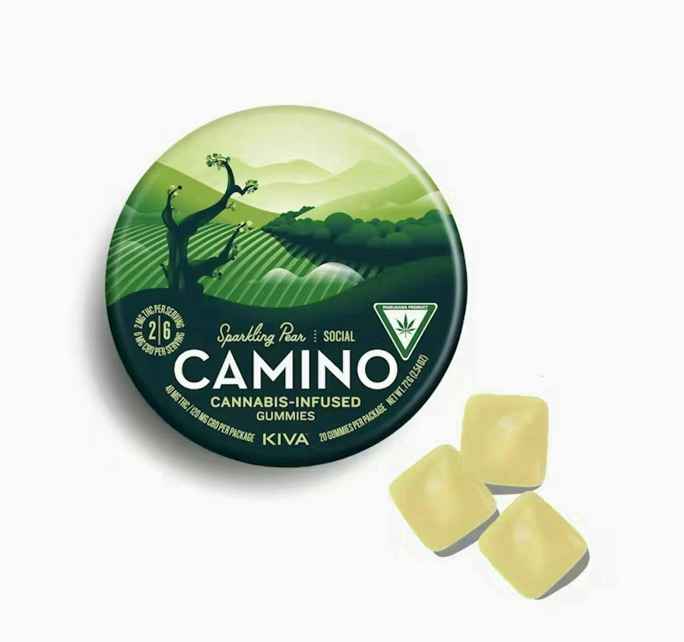 Kiva - Sparkling — Pear Camino Social