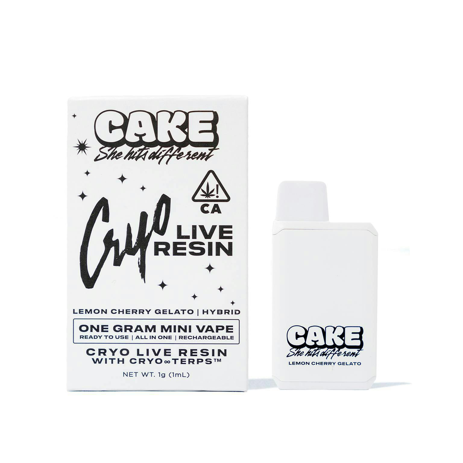 CAKE she hits different — Lemon Cherry Gelato