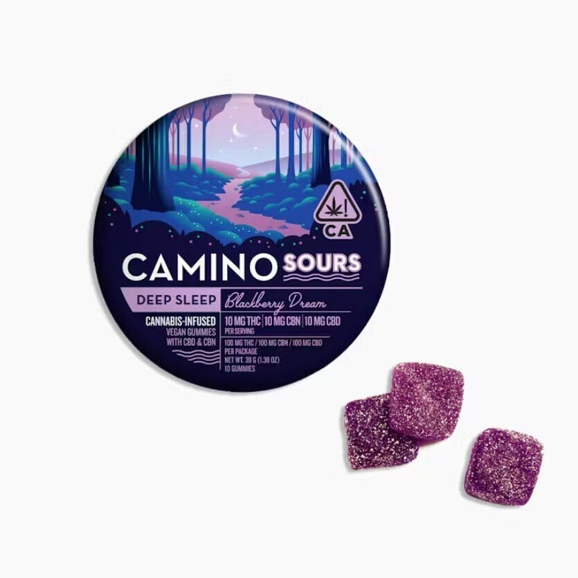 Kiva Confections — Camino Sours Blackberry Dream Deep Sleep