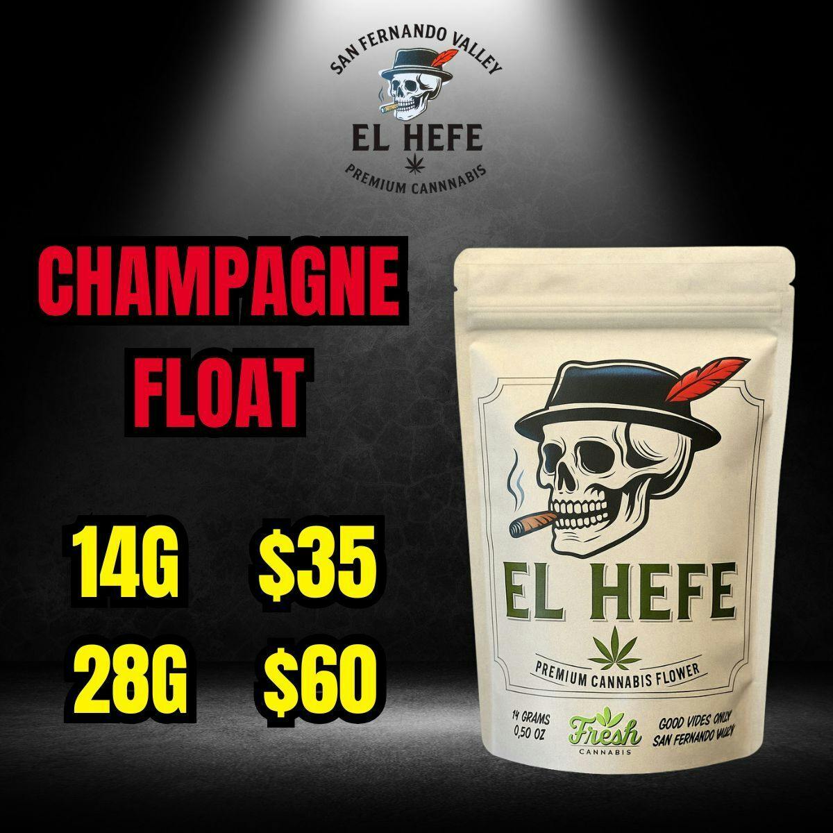 EL HEFE CHAMPAGNE — Float