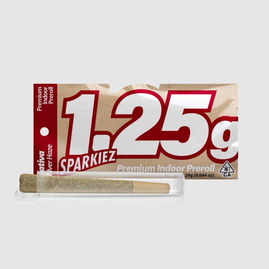 SILVER HAZE SINGLE PREROLL 1.25G