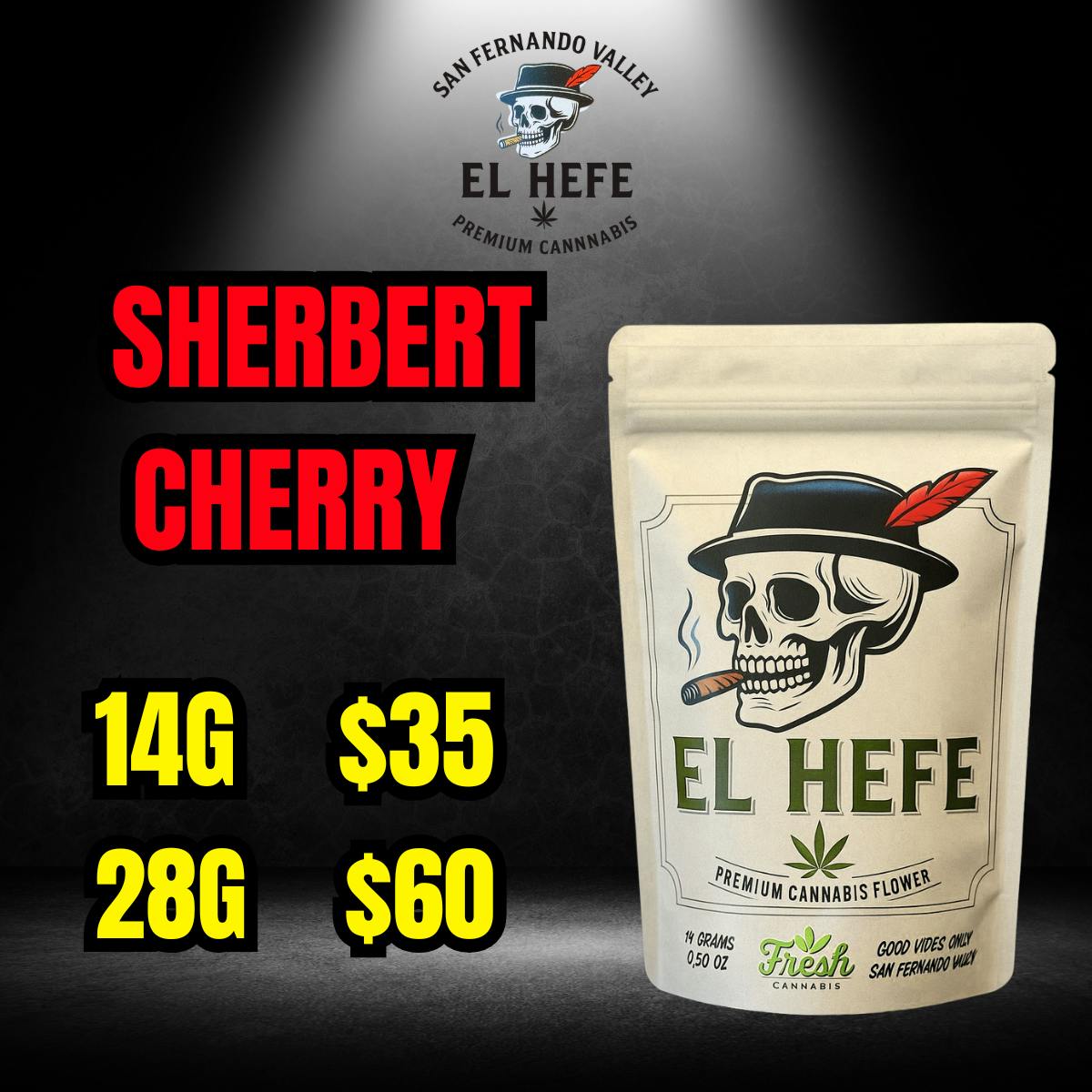EL HEFE SHERBERT — Cherry