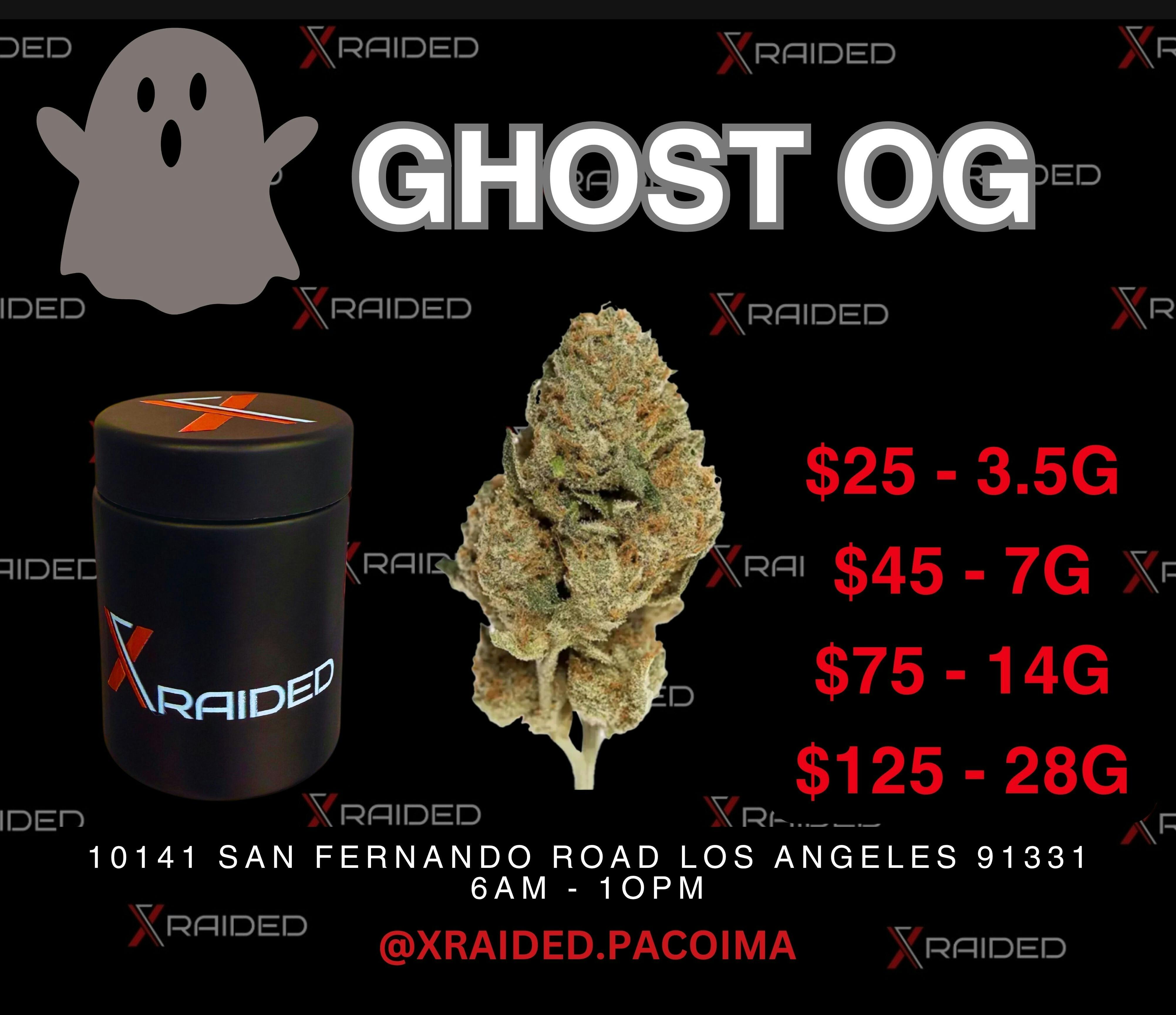 XRAIDED GHOST OG — 3.5G