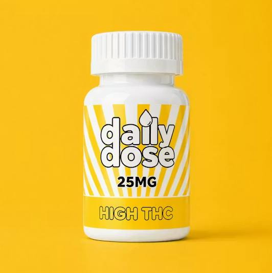 Daily Dose Capsules - 'Max Dose' (RSO) 25mg