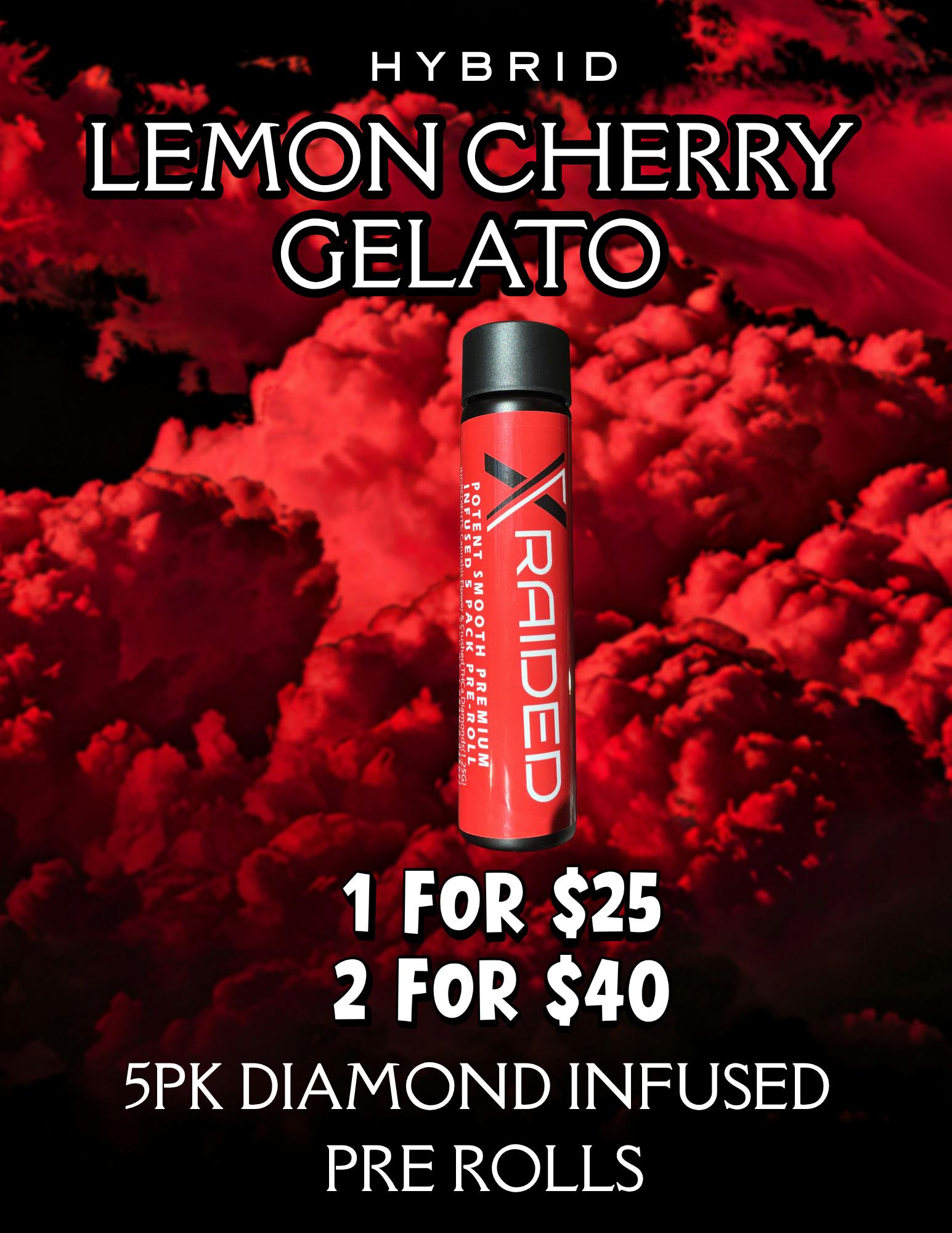 XRAIDED LEMON CHERRY: Gelato