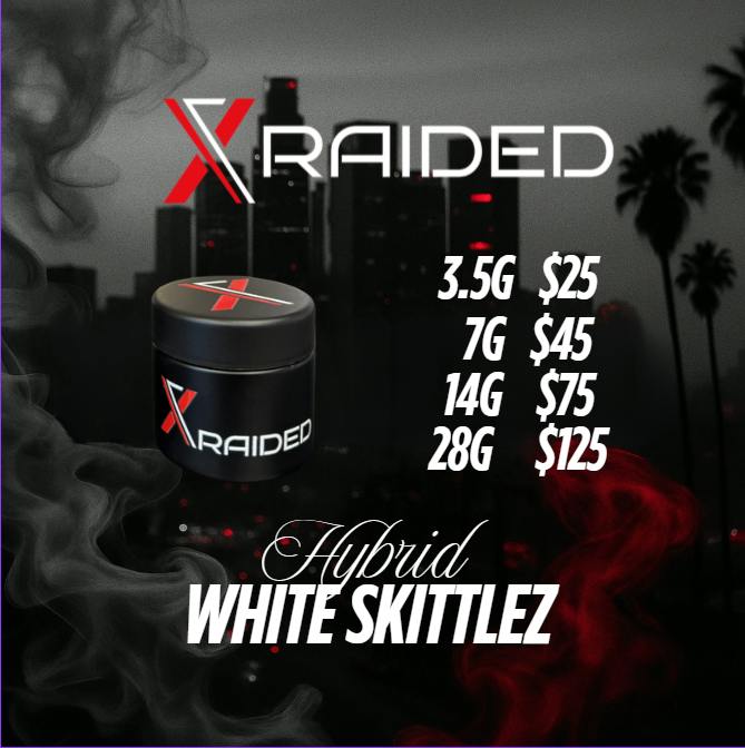 XRAIDED WHITE SKITTLEZ 3.5G