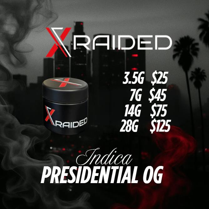 XRAIDED PRESIDENTIAL OG 7G