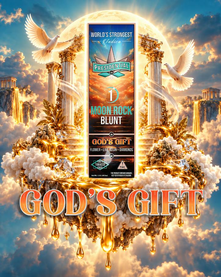 Presidential Moon Rock Blunt God's Gift