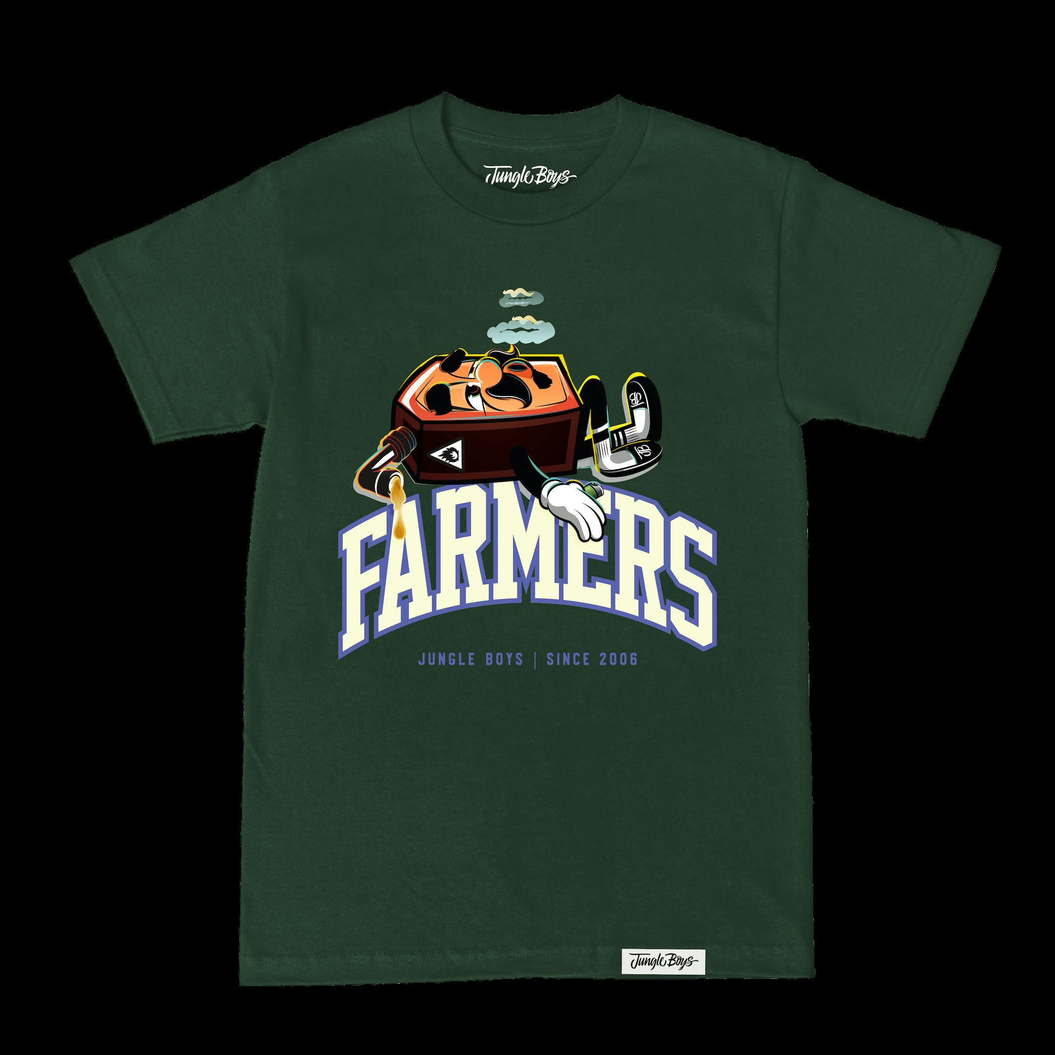 Jungle Boys - Gas Man Farmer Tee (Green)
