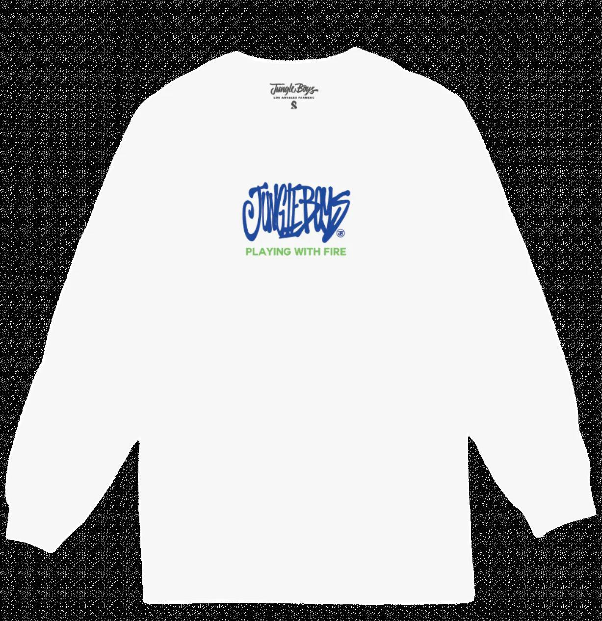 Jungle Boys - City Graff Long Sleeve Tee (White)