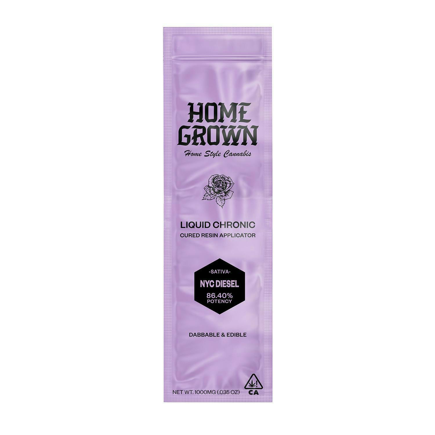 Homegrown - Strawberry Cough (Sativa) Cured Resin Applicator (1000mg)