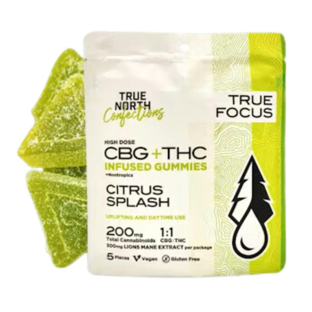 True North | Citrus Splash Gummies | 1:1 THC:CBG