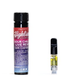 Highbrow | Sour Chillz | Live Resin | 0.5g Cartridge.