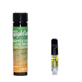Highbrow | Pineapple Express | Live Resin | 0.5g Cartridge