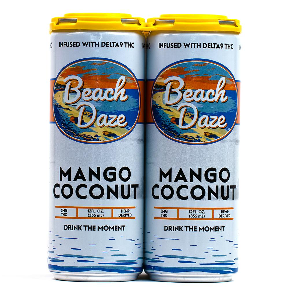 Mango Coconut | Hemp Derived THC | Seltzer | 5mg