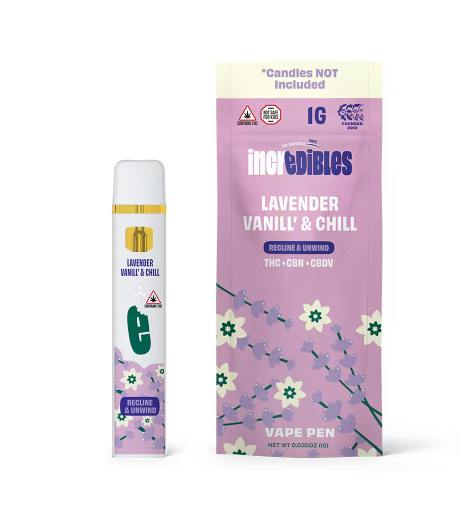 Incredibles Relax Lavender Vanilla Disposable All-In-One 1g