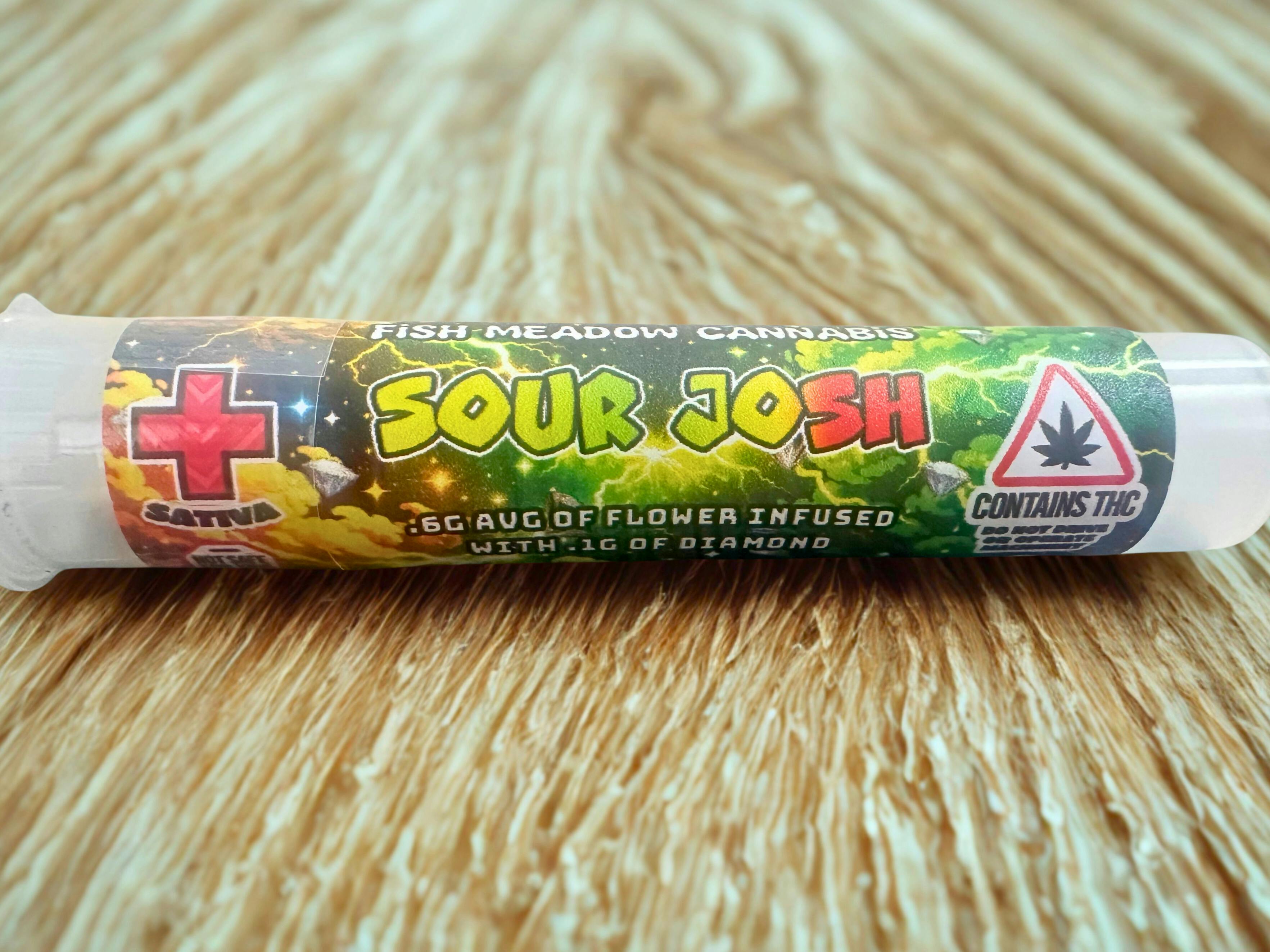 Diamond Infused Pre-Roll - Sour Josh at Earth Keeper Cannabis (Winthrop)-Medical
