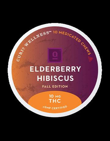 Curio Wellness - Elderberry Hibiscus - 10mg Chews