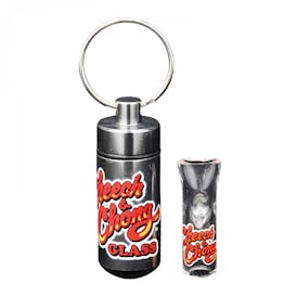 Cheech & Chong Glass Rolling Filter Tips with Stash Keyring