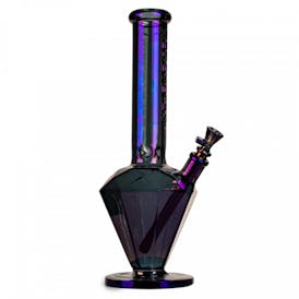 Red Eye Tek 15" Tall Blue Metallic Terminator Finish Paragon Water Pipe