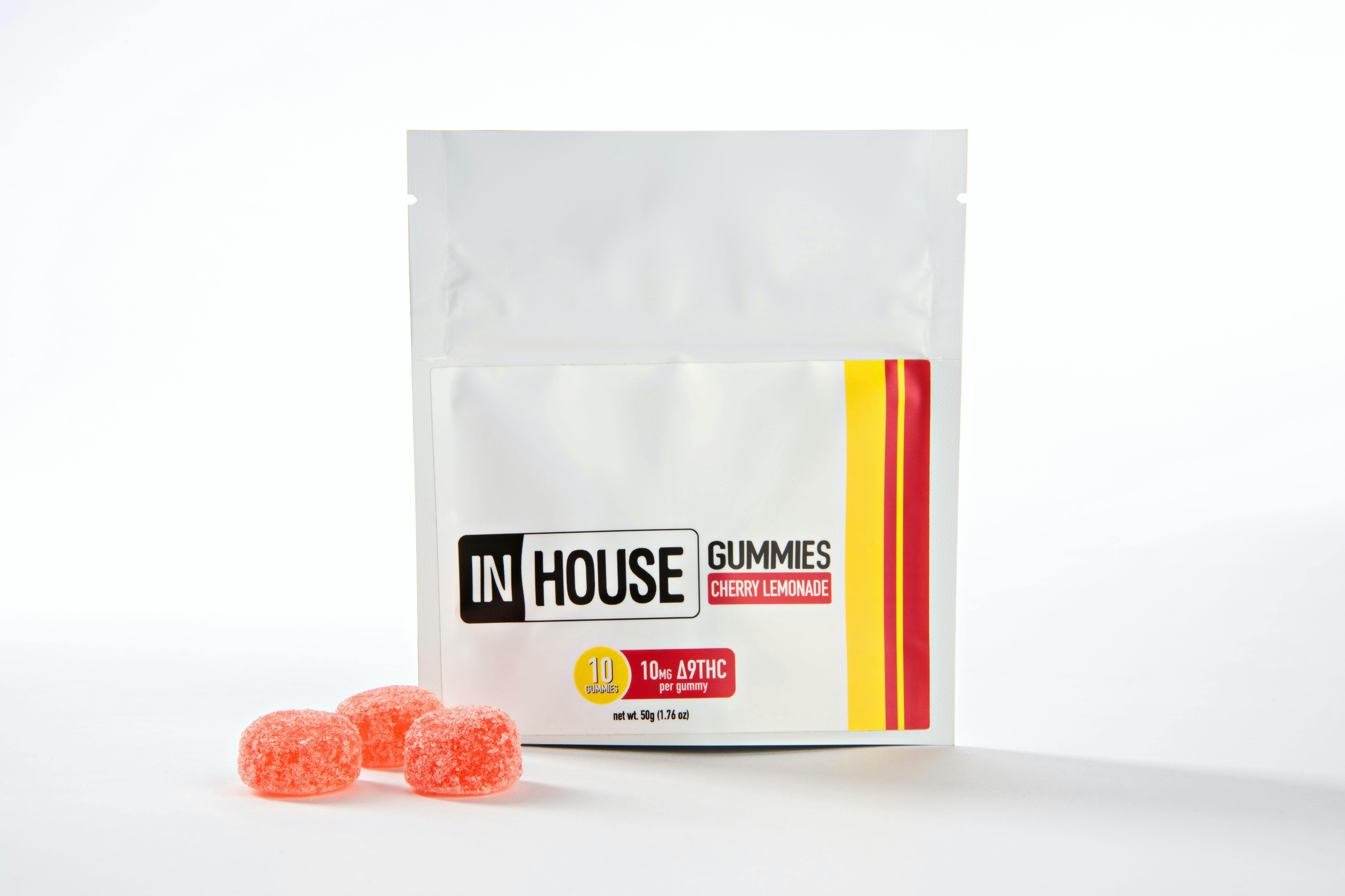In House - Cherry Lemonade - 10mg Fast Acting Chews