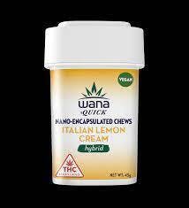 Wana Quick - Italian Lemon Cream Hybrid - 10mg Chews