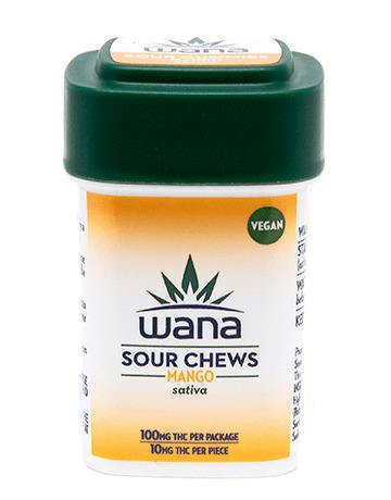 Wana - Mango Sativa - 10mg Chews