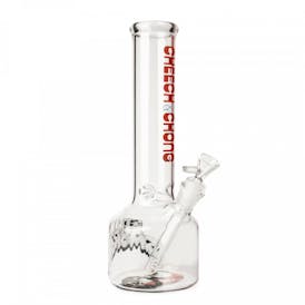 Cheech & Chong Glass 12" Tall Stll Smokin Canteen Base Water Pipe