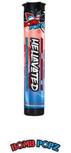 Hellavated Juicy Stickz - Bomb Popz - .75g Infused Preroll