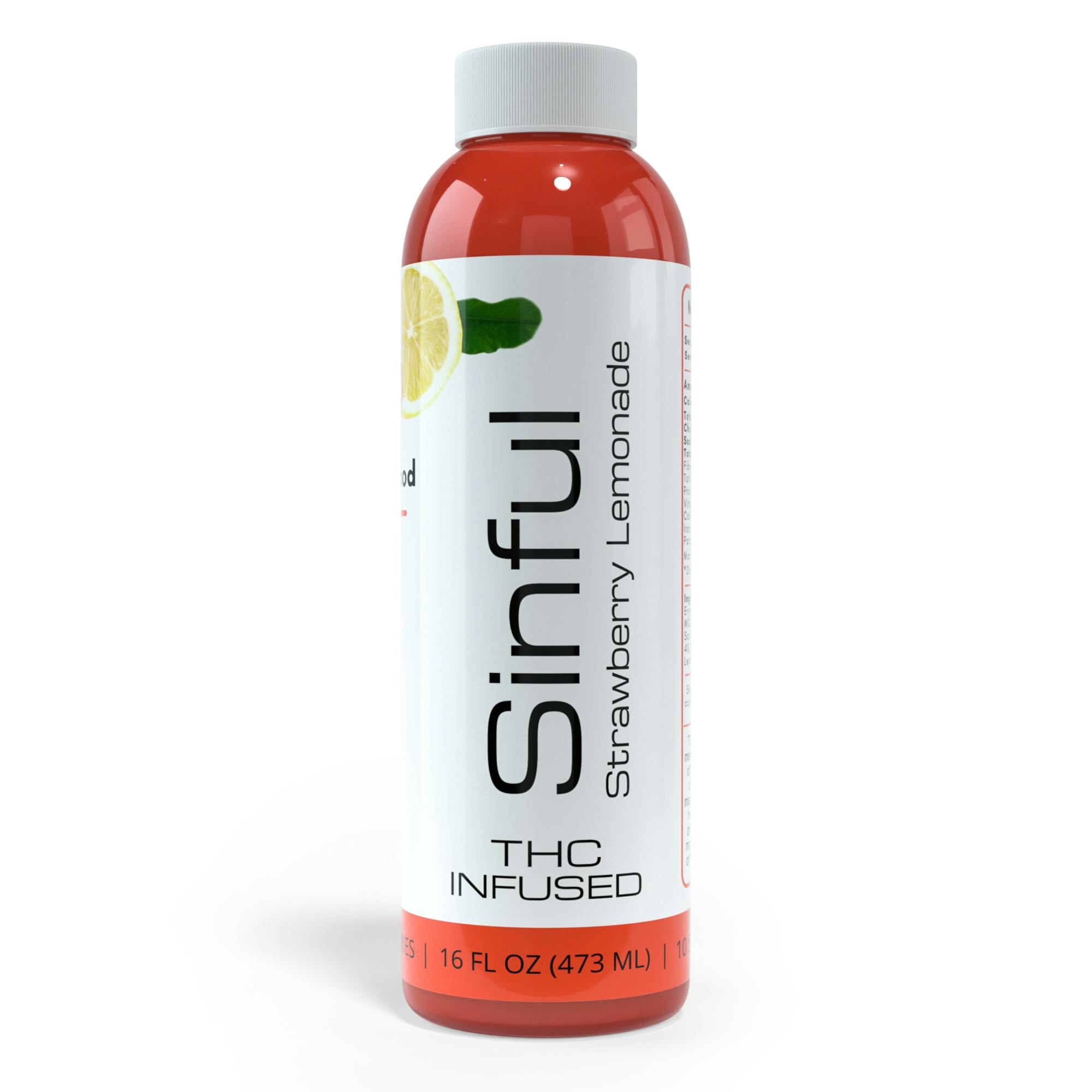 Strawberry Lemonade Drink by Sinful Beverages