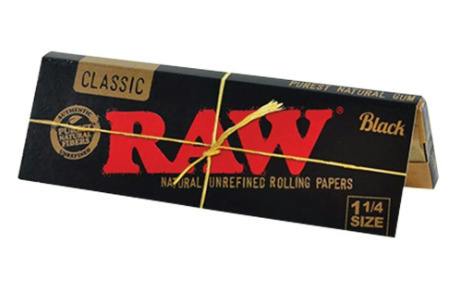 RAW Papers | Black | 1-1/4 at Montana Kush - Butte Dispensary