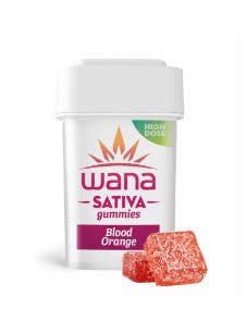 Wana: Gummies | Blood Orange | Sativa | 1000mg | 20pk