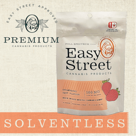 100mg Easy Street Sativa Gummies - Strawberry Tart