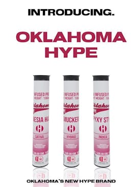 1g Oklahoma Hype Infused Indica Pre-Roll - Pyxy Styx