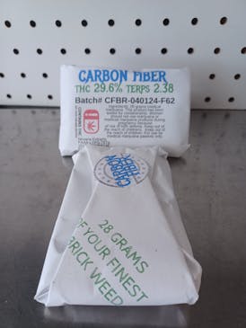 1 Ounce Nirvana Brick Weed - Carbon Fiber - Hybrid