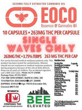 Bee Elevated Wave Capsules