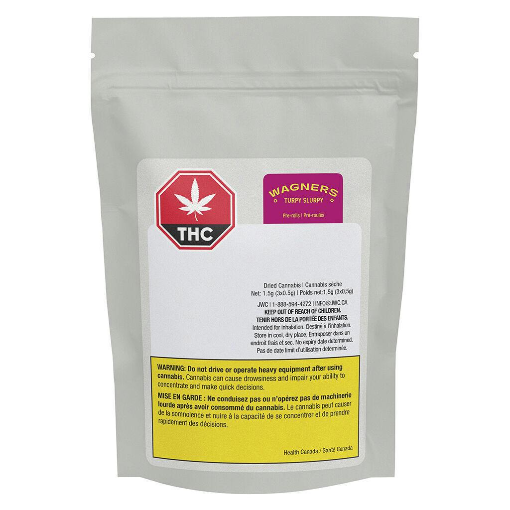 WAGNERS - TRPY SLRPY Pre-Roll - Indica - 3x0.5g