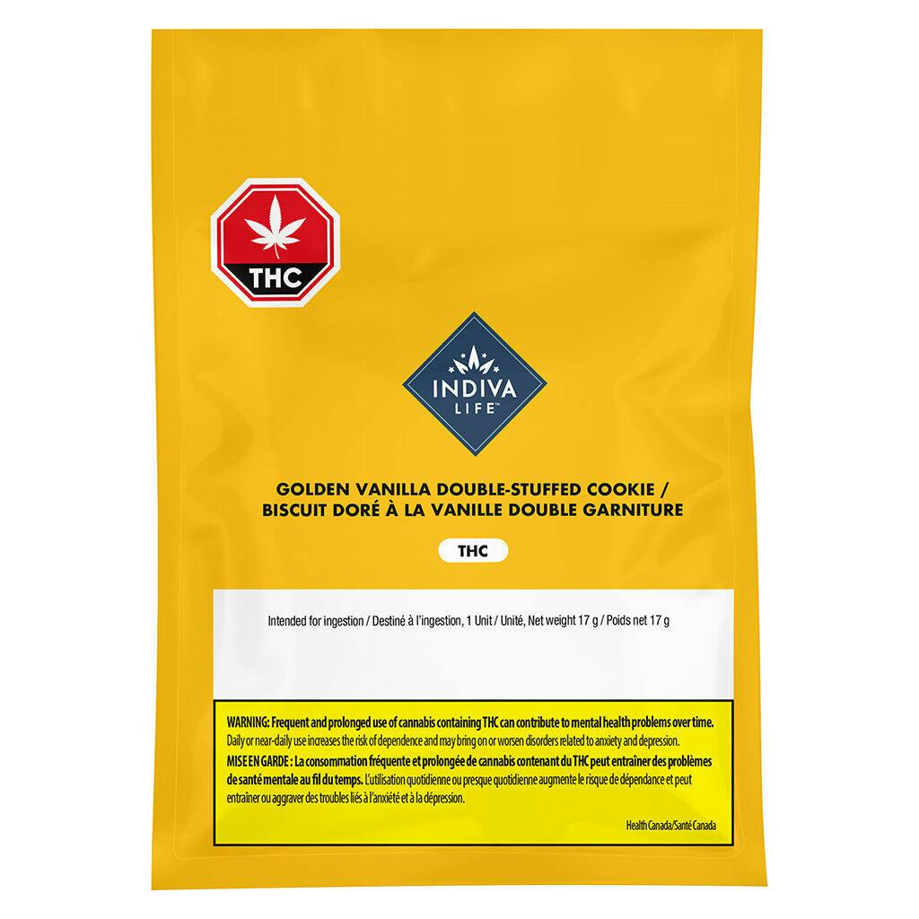 Golden Vanilla Double Stuffed Cookie - Blend - 1 Pack