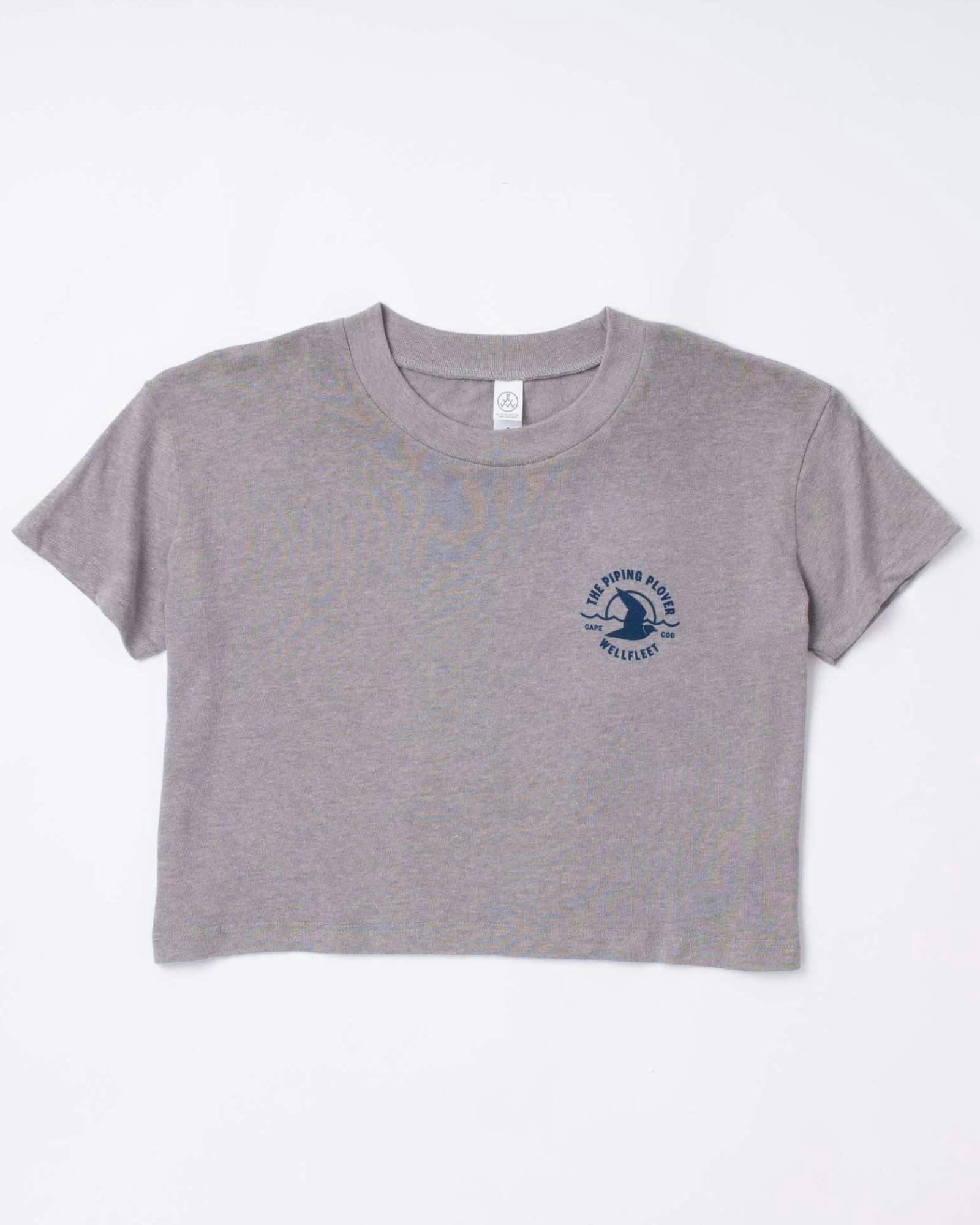 Crop Top T-Shirt (Grey) - S