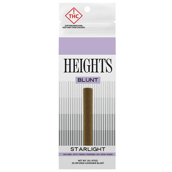Heights Starlight Infused Blunt | Purple Garlic 2g Rec